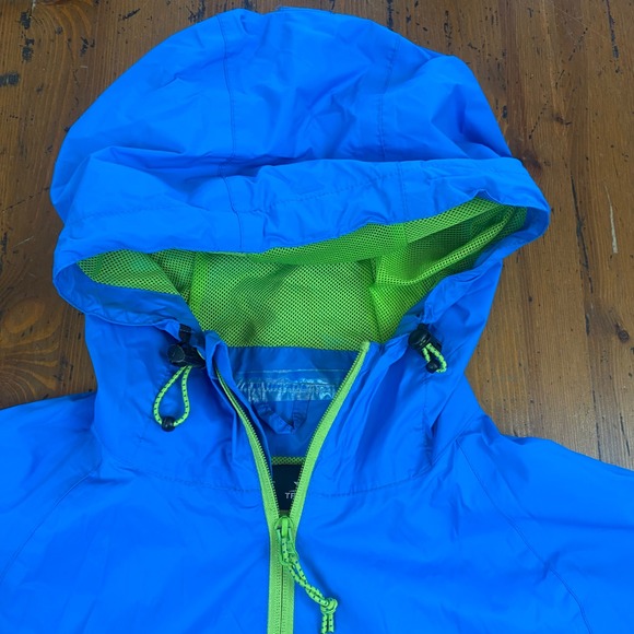 Trespass Mens TP75 Waterproof Breathable Packaway Rain Jacket Blue Size S - Picture 2 of 8